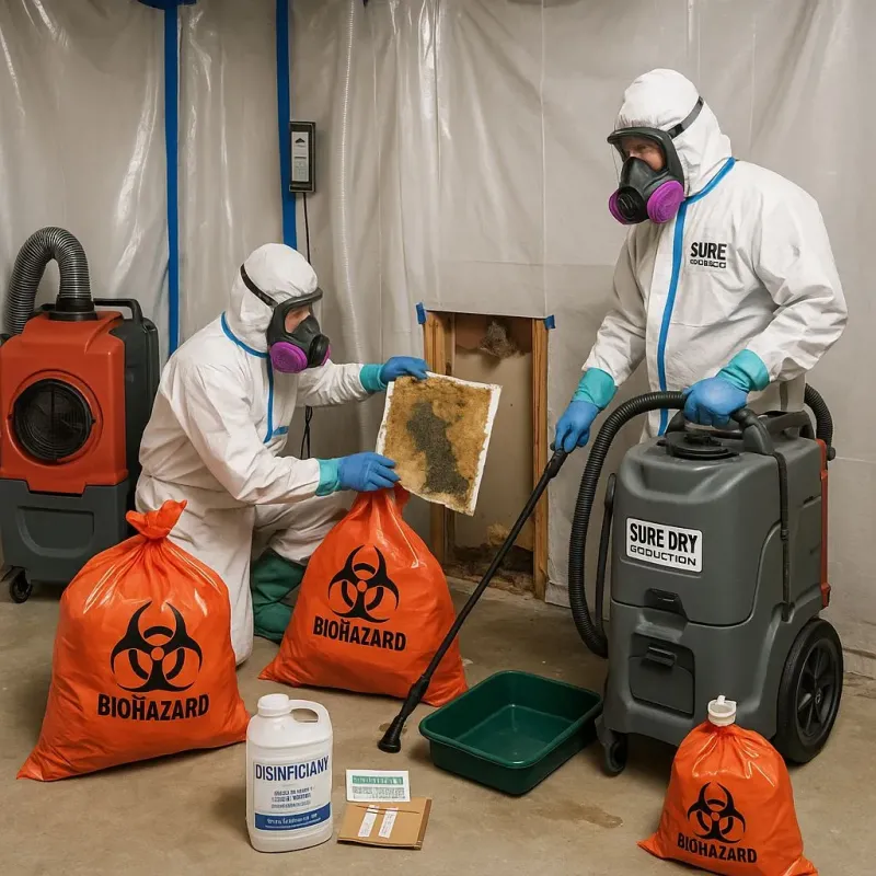 Contaminated Water Handling Protocols process in Justice, OK
