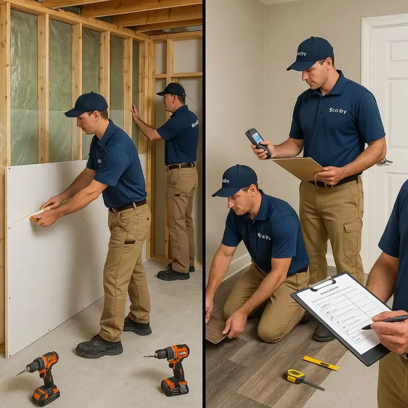 Repairs and Reconstruction process in Justice, OK